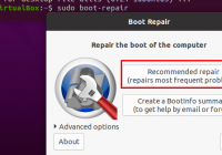 启动 Boot Repair